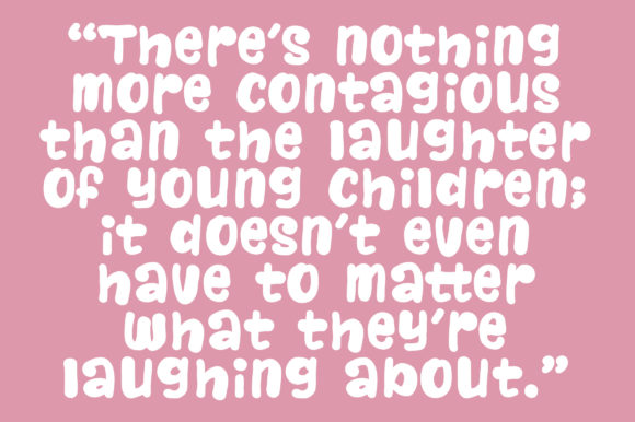 Naturalistic Playground Font PNG with transparent background - Preview 1