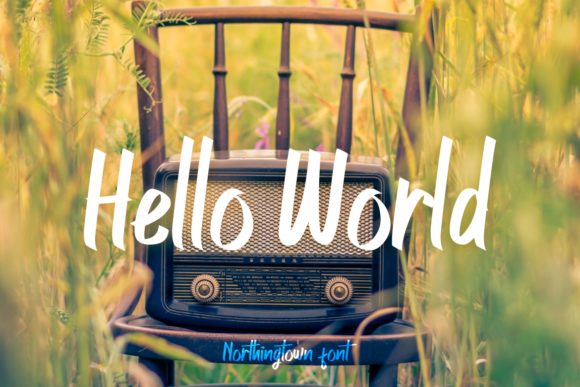 Northingtown Font PNG with transparent background - Preview 1