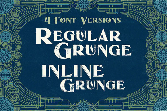 Ocean Family Font PNG with transparent background - Preview 1