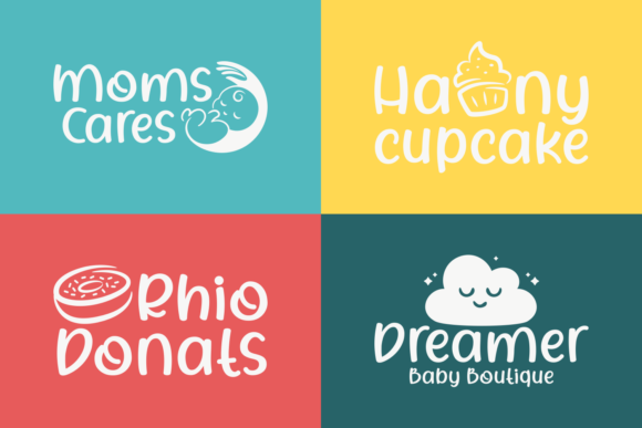Rhigen Font PNG with transparent background - Preview 1