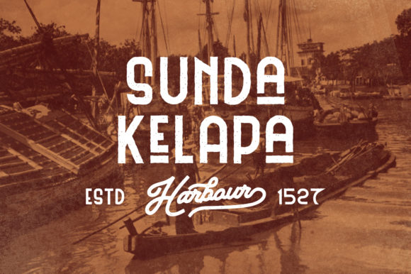 Batavia Duo Font PNG with transparent background - Preview 1