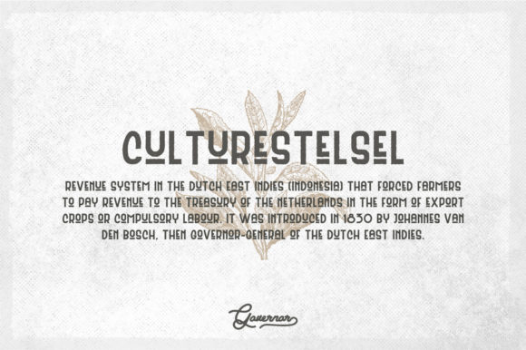 Batavia Duo Font PNG with transparent background - Preview 5