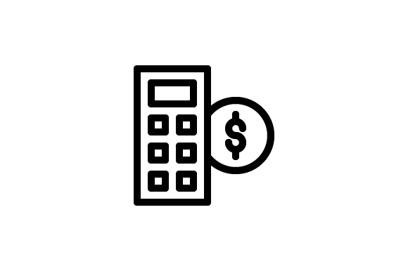 Accounting Outline Icon Graphic by Muhazdinata · Creative Fabrica