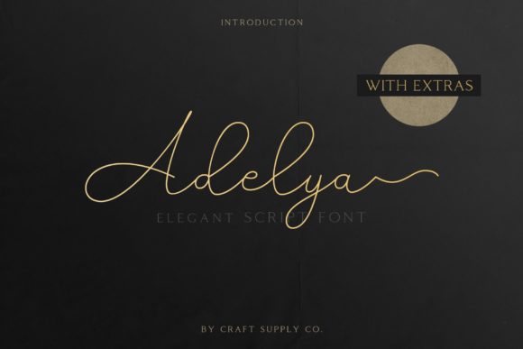 Adelya Font - Preview 1