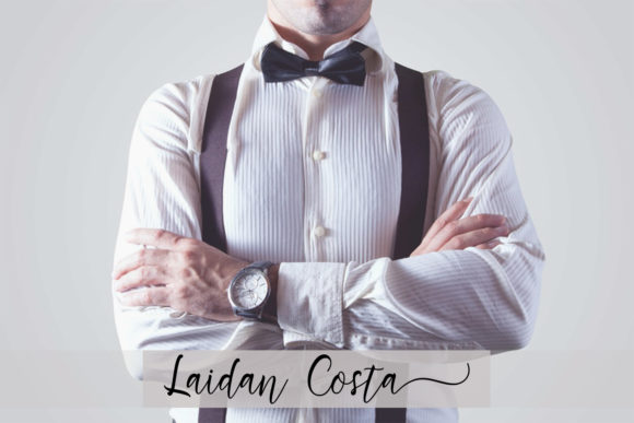 Adiescode Script Font - Preview 1