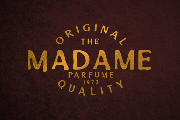 Aged Machine Font - Preview 4