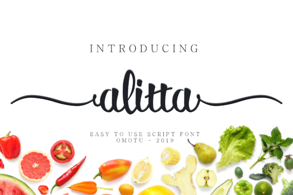 Alitta Font - Preview 1