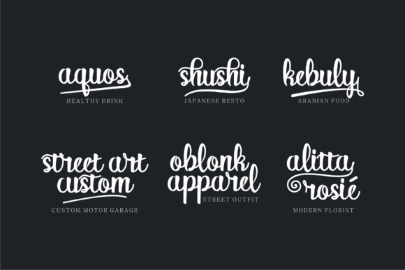 Alitta Font - Preview 4
