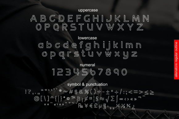 Allenatore Family Font - Preview 3