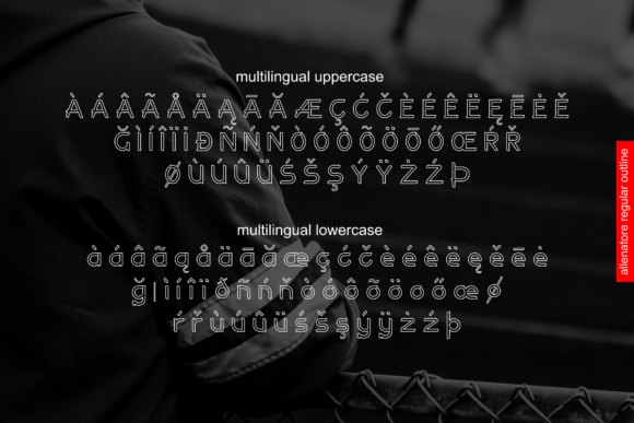 Allenatore Family Font - Preview 4