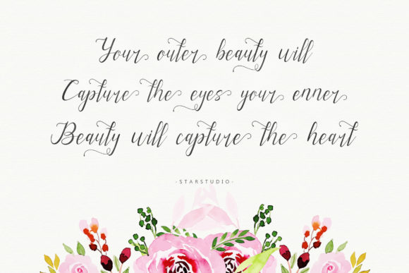 Alysa Script Font - Preview 6