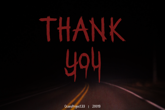 Another Scream Font - Preview 6