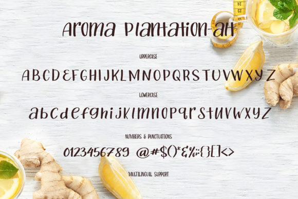 Aroma Plantation Duo Font - Preview 6