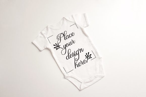 Baby Suit Bodysuit Growsuit Mockup Graphic Baby & Kids Clothing By Leo Flo Mockups