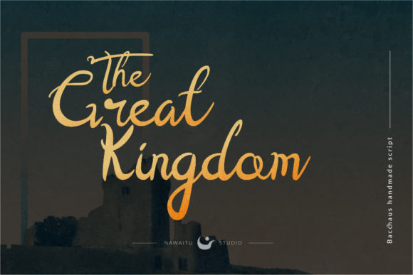 Bacchaus Script Font - Preview 2