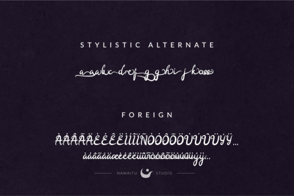 Bacchaus Script Font - Preview 6