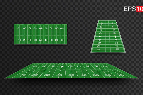 Background American Football Arena Field