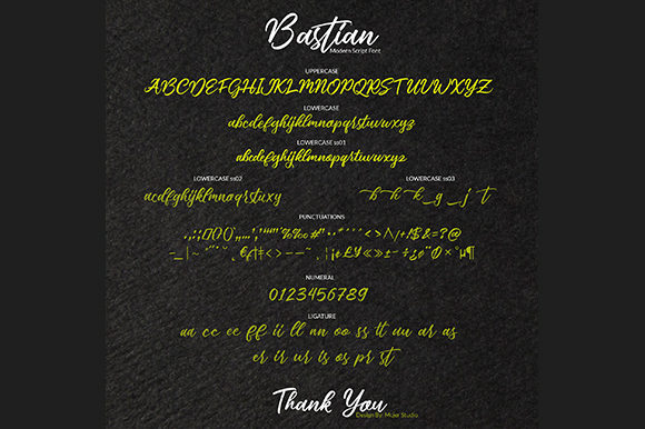 Bastian Font - Preview 2