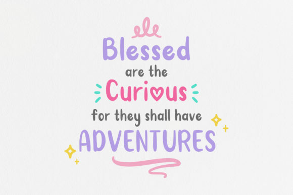 Bee Happy Duo Font - Preview 6
