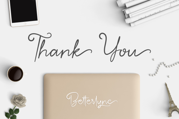 Betterlyne Script Font - Preview 6