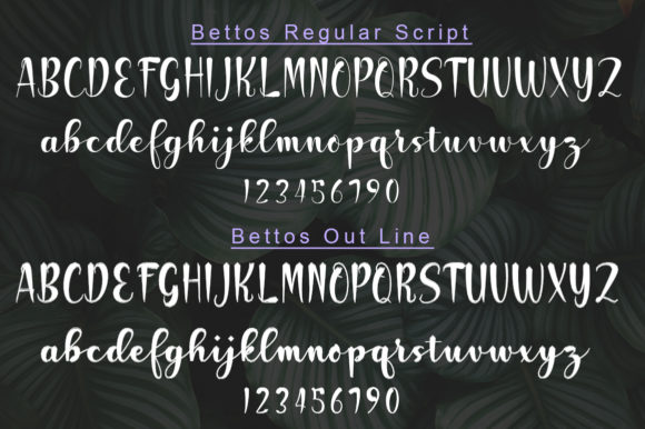 Bettos Font - Preview 5