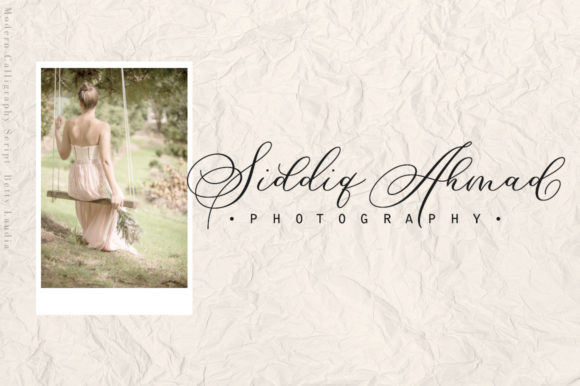 Betty Laudia Font - Preview 1