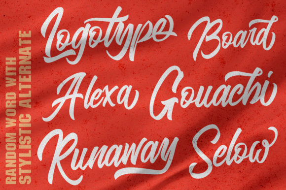 Blangkon Script Font - Preview 4
