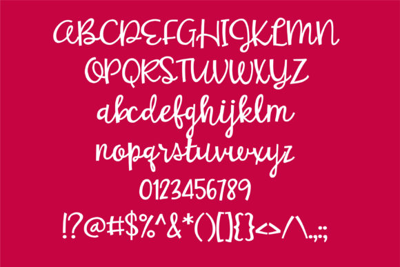 Blondie Font - Preview 1