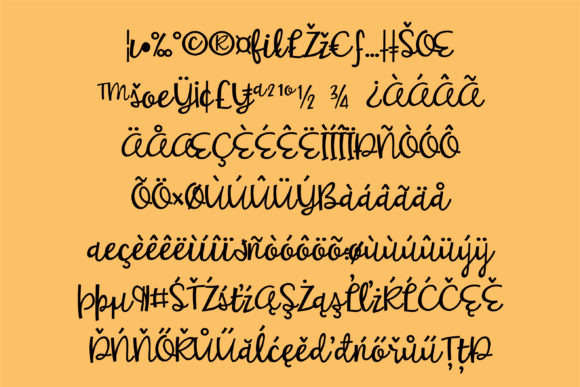 Blondie Font - Preview 2