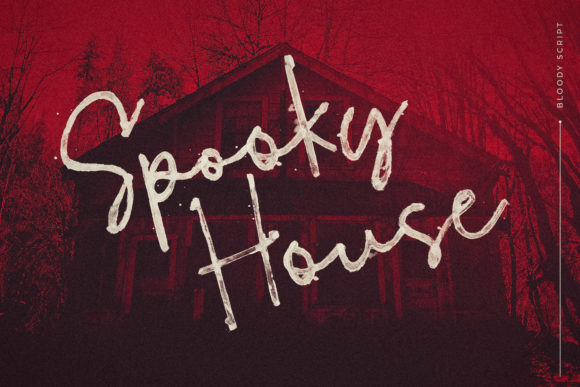 Bloody Script Font - Preview 1
