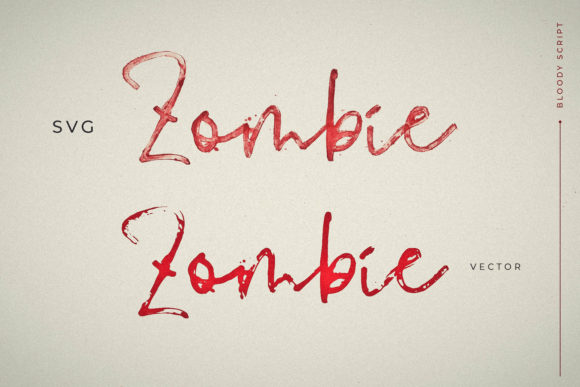 Bloody Script Font - Preview 2