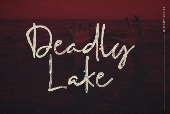 Bloody Script Font - Preview 6