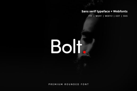 Bolt Rounded Font by Webhance preview