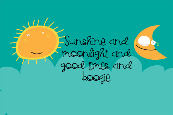 Boogiescript Font - Preview 3