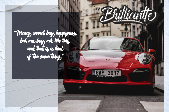 Brilliantte Script Font - Preview 3