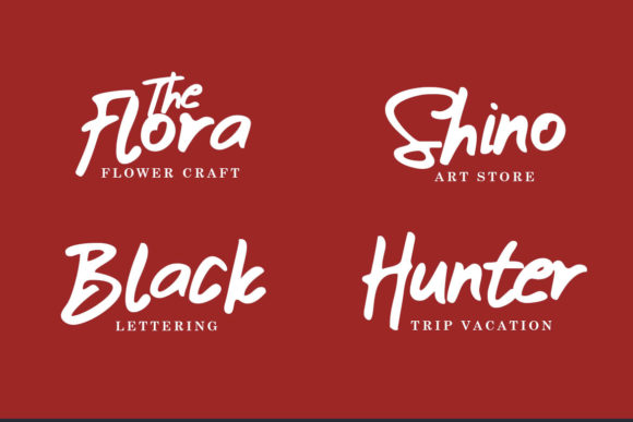 Brown Choco Font - Preview 4