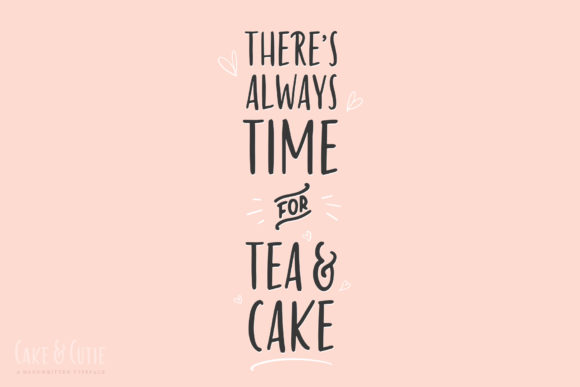 Cake & Cutie Font - Preview 2