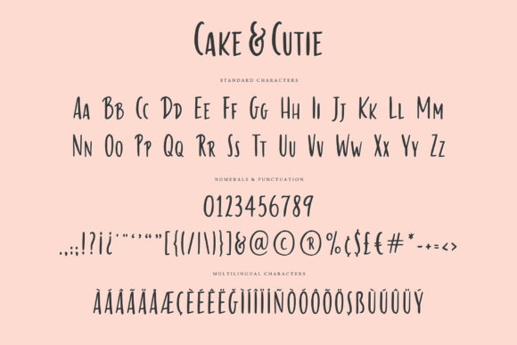 Cake & Cutie Font - Preview 6