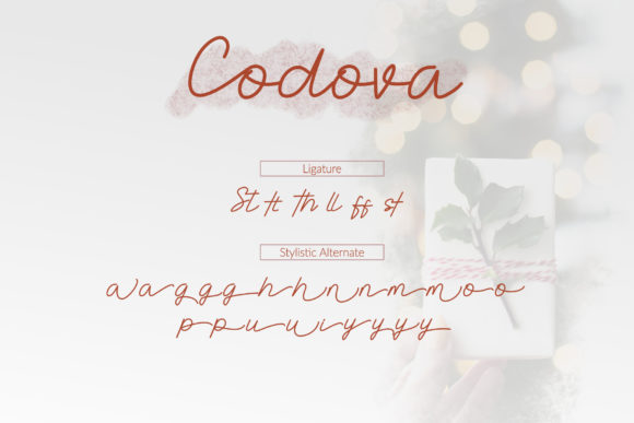Codova Font - Preview 1