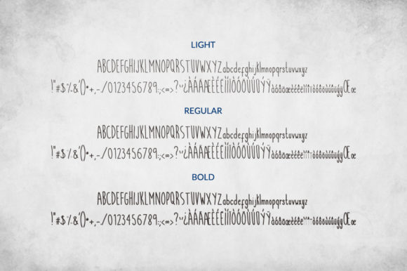 Courtny Family Font - Preview 1
