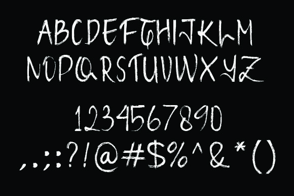 Cross out Font - Preview 5