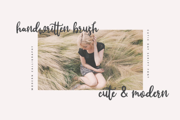 Cutie Day Font - Preview 1