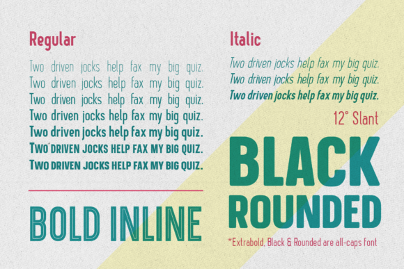 Davish Family Font - Preview 3