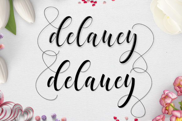Delaney Font - Preview 1