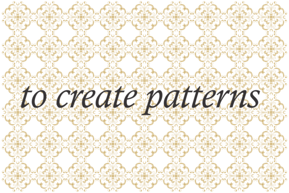 Derriey Vignettes Family Font PNG with transparent background - Preview 6