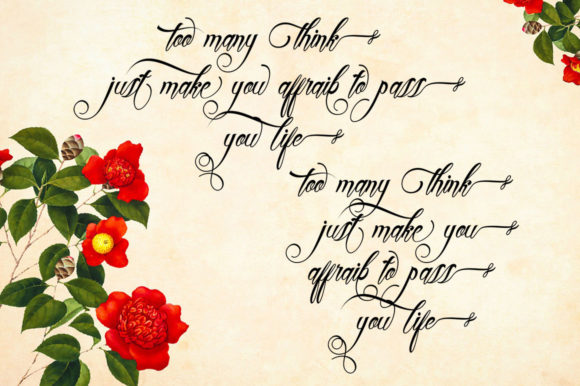 Dethalia Font PNG with transparent background - Preview 3