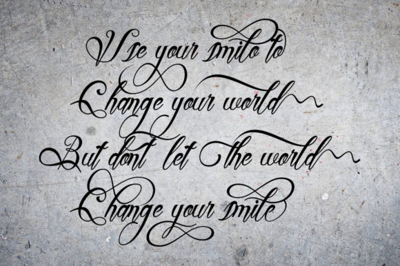 Dethalia Font PNG with transparent background - Preview 4