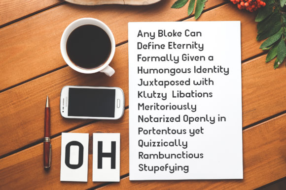 Dezire Font - Preview 1