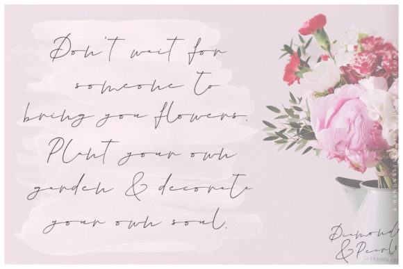 Diamonds & Pearls Font PNG with transparent background - Preview 5