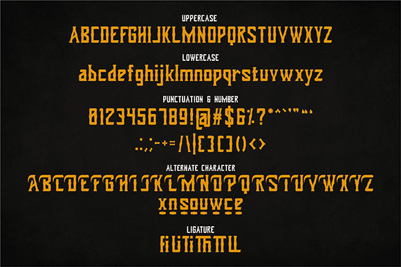 Dohong Kaliba Font - Preview 1